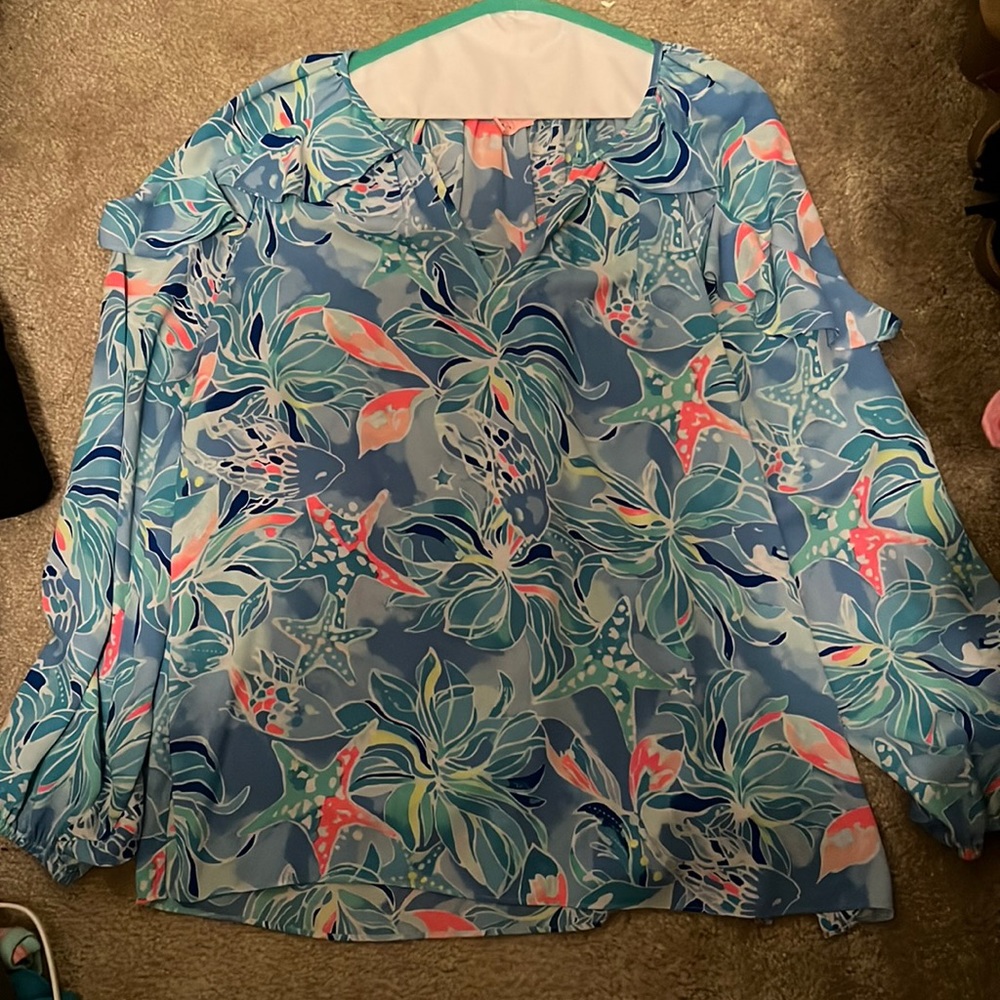 Lilly Pulitzer Elsa blouse